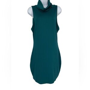 Sleeveless Teal Cowl Neck Dress XS Kendall & Kylie